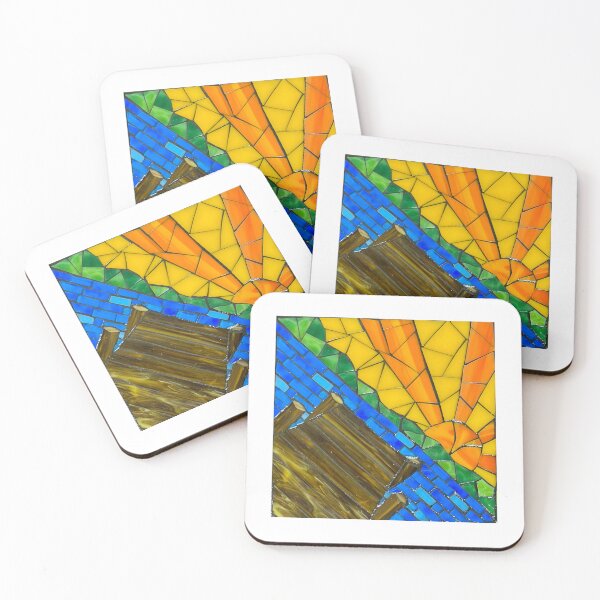 Item preview, Sunset at the Lake House designed and sold by DWatsonMosaics.