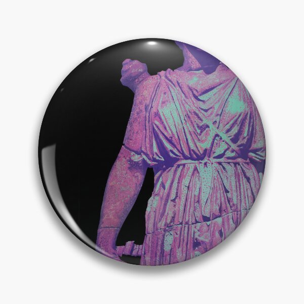 Item preview, Dark Academia Impressionistic Statue Oil Painting, Solitude Quote Art Prints designed and sold by CheHojas.