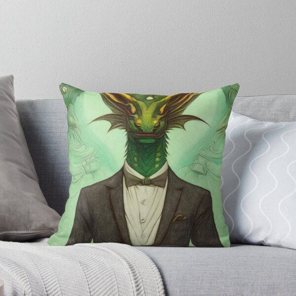 Artikelvorschau, Drache in einem Smoking-Kunstwerk entworfen und verkauft von NikkiBear67.