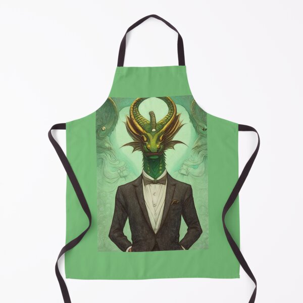 Item preview, Dragon In A Tuxedo Artwork designed and sold by NikkiBear67.