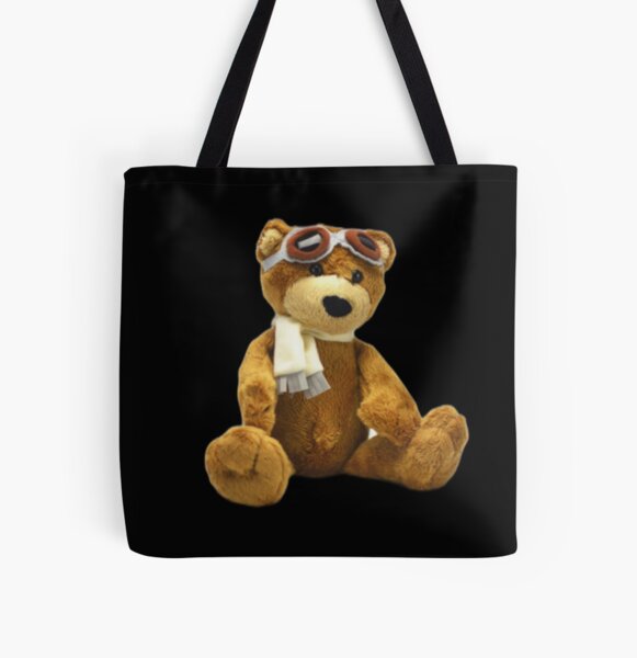 The Best Teddy Design Printed Tote Bag