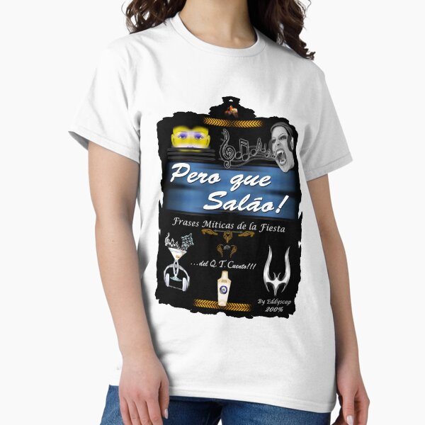 002aFrases-art-eddyscap Camiseta clásica