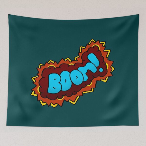 Item preview, BOOM Cartoon Quote designed and sold by vandervisuals.
