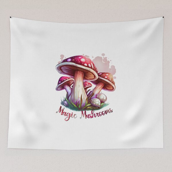 Item preview, Magic Mushrooms, Watercolour Painting designed and sold by KOTOdesign.