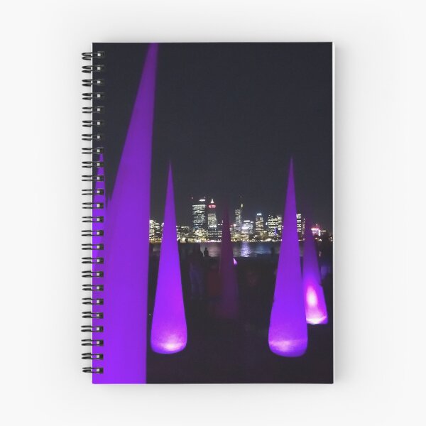 Item preview, Confluence purple cones Perth designed and sold by Lunaqwa.