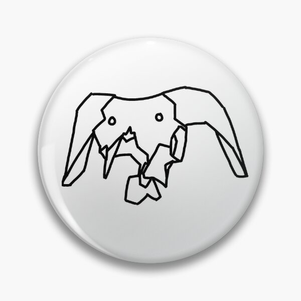 Item preview, Abstract animal skull designed and sold by cozycritter.