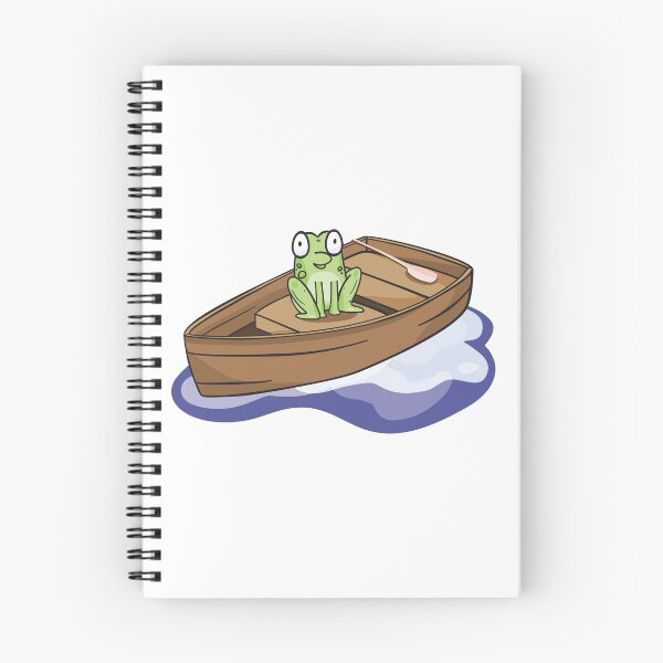 Item preview, rana en un barco designed and sold by Innet.