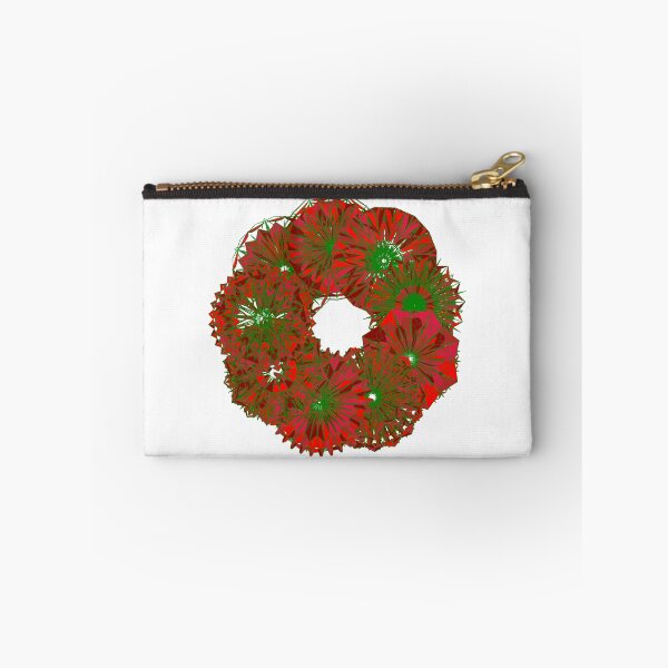Item preview, Festive red wreath W1 designed and sold by fishpressink.
