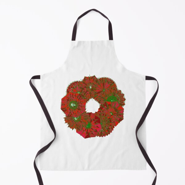 Item preview, Festive red wreath W3 designed and sold by fishpressink.