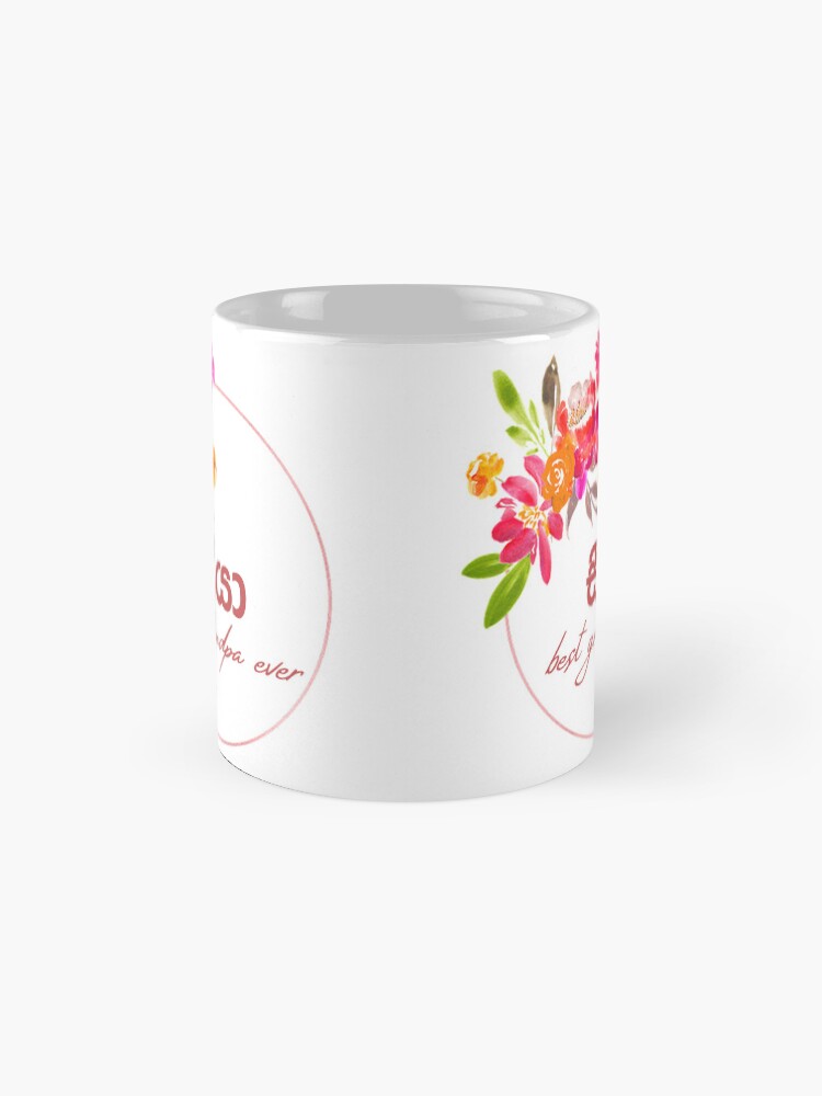 Thumbnail 4 of 6, Coffee Mug, Seeya mug - best grandpa ever - grand father mug - Sinhala Text designed and sold by sinhalaGreeting.