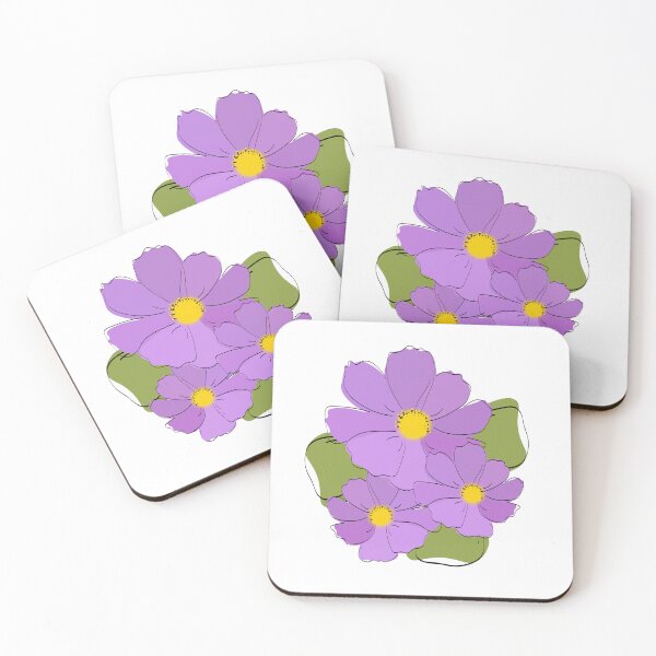 Item preview, three beautiful purple flowers designed and sold by SunGraphicArt.