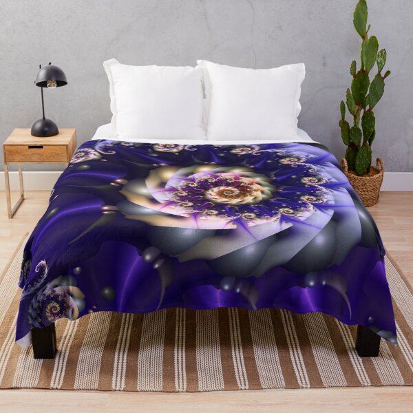 Item preview, Purple Fractal Spiral designed and sold by pinkal.