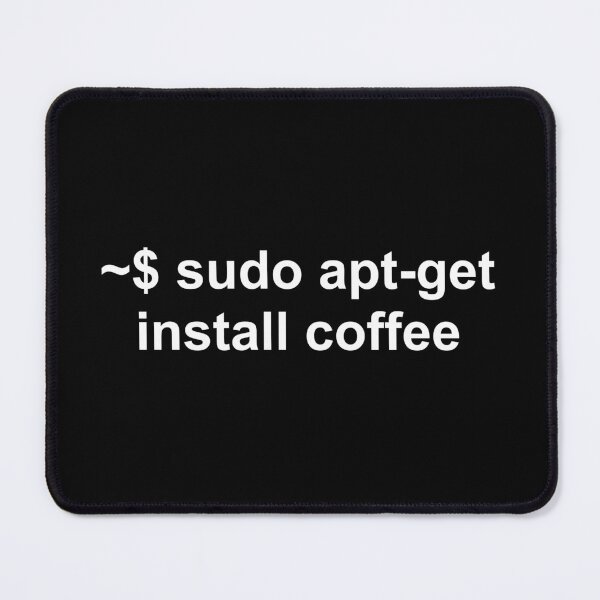 Item preview, Sysadmin Install Coffee Funny Sudo Linux Shirt designed and sold by JackCurtis1991.