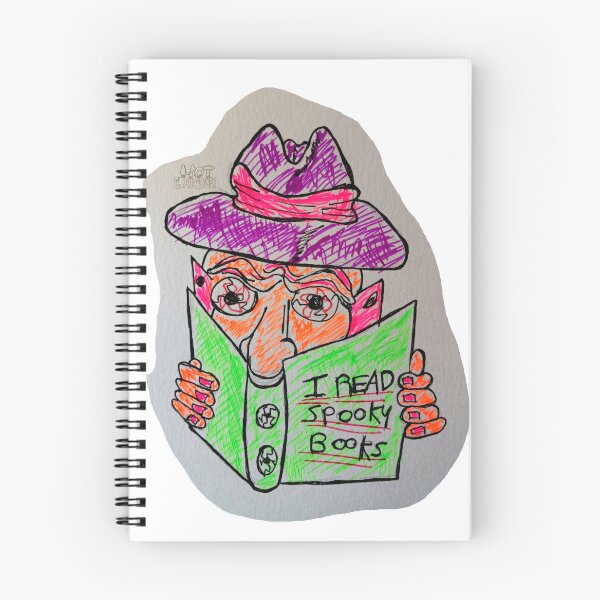Item preview, I Read Spooky Books  designed and sold by Discordant Dreams Art.