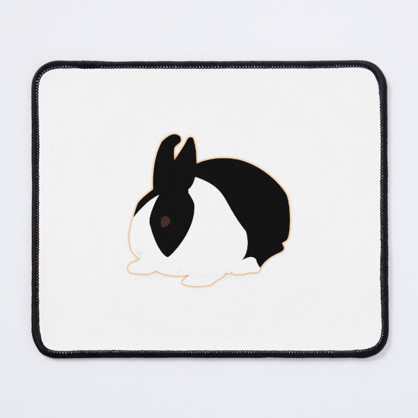 Item preview, Black Dutch Rabbit designed and sold by Italian Pitbull Artworks.