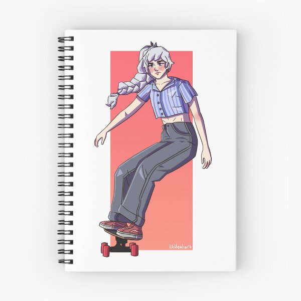 Item preview, Weiss Schnee Skateboarding designed and sold by littlealiart.