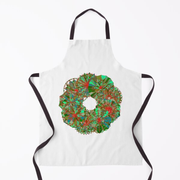 Item preview, Festive green wreath W1 designed and sold by fishpressink.