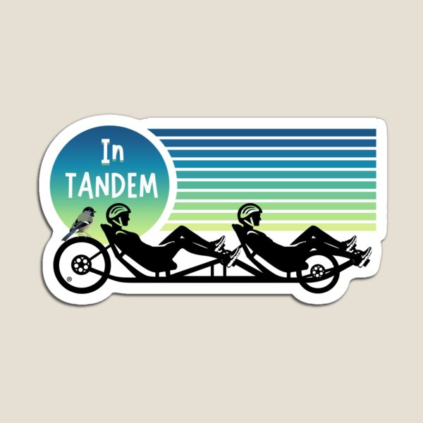 Item preview, Recumbent Life Design - In Tandem - Tandem Couple designed and sold by RecumbentLife.