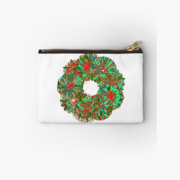 Item preview, Festive green wreath W2 designed and sold by fishpressink.