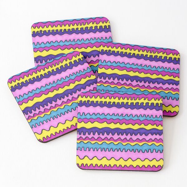 Item preview, Colourful Lines Pattern designed and sold by pinkal.