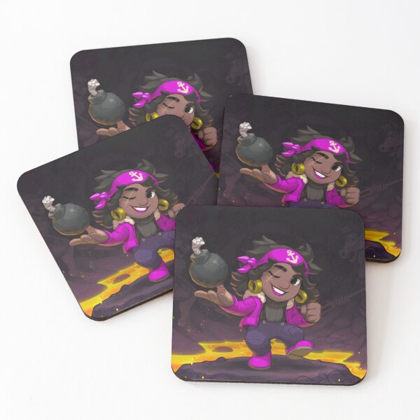 Item preview, spelunky 2 character designed and sold by alexhales8008.