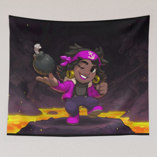 Item preview, spelunky 2 character designed and sold by alexhales8008.