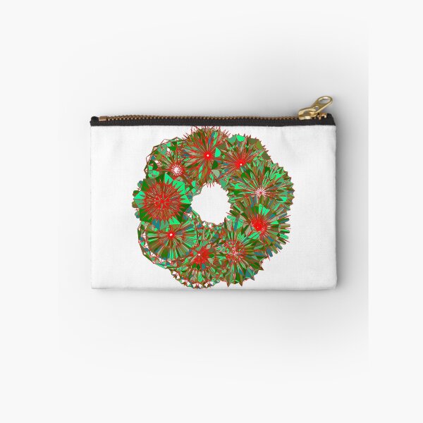 Item preview, Festive green wreath W3 designed and sold by fishpressink.