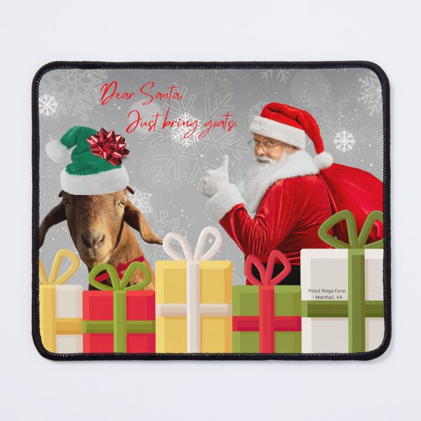 Item preview, Holiday Goats | Christmas Goats | Cute Goats | Funny Goats designed and sold by PistolRidgeFarm.