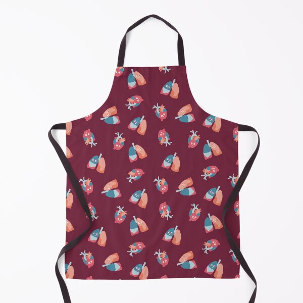 Item preview, Cute Anatomical Hearts and Lungs in Wine designed and sold by Hodgepodge Bricolage.