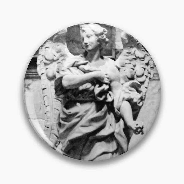 Item preview, Angelic Baroque Italian Statue (Black and White) designed and sold by Sadeshots.