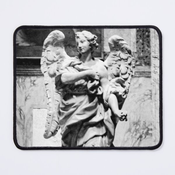 Item preview, Angelic Baroque Italian Statue (Black and White) designed and sold by Sadeshots.