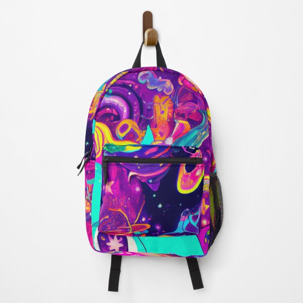 Item preview, Abstract Psychedelic Trippy Colorful Space Design Digital Painting designed and sold by CodeAndColors.