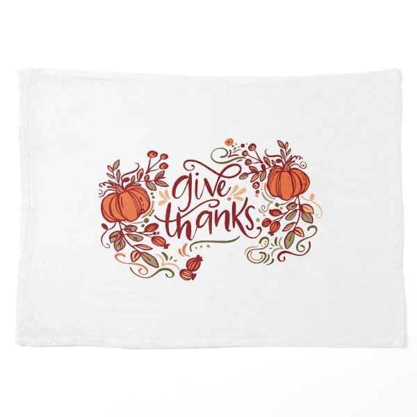 Give thanks, Happy thanks giving day Pet Blanket