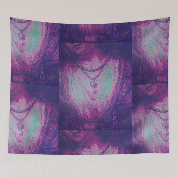 Item preview, Lucrezia, Dark Academia Classical Art Prints in Surrealist Colors, Impressionism designed and sold by CheHojas.