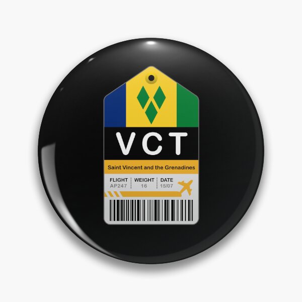 Item preview, Saint Vincent and the Grenadines Luggage Tag - Airport designed and sold by oclatikaz.