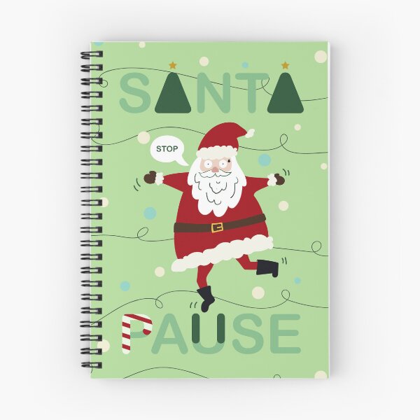 Item preview, santa pause designed and sold by yfpatterndesign.