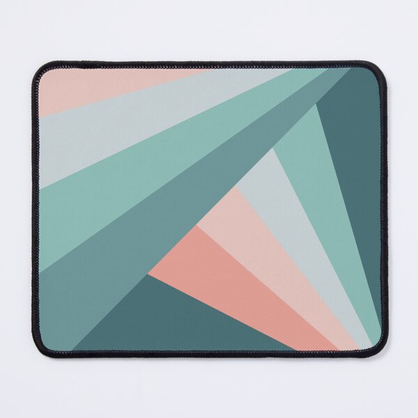 Item preview, Pink and turquoise diagonal lines designed and sold by BattaAnastasia.