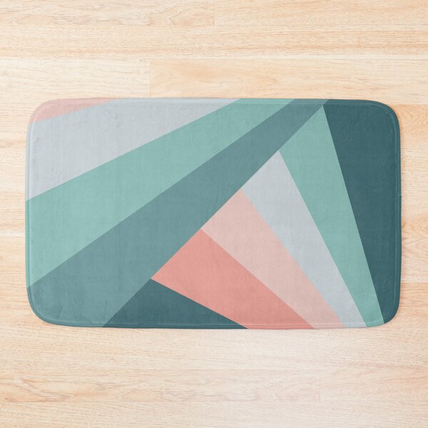 Item preview, Pink and turquoise diagonal lines designed and sold by BattaAnastasia.
