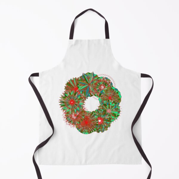 Item preview, Festive green wreath W5 designed and sold by fishpressink.