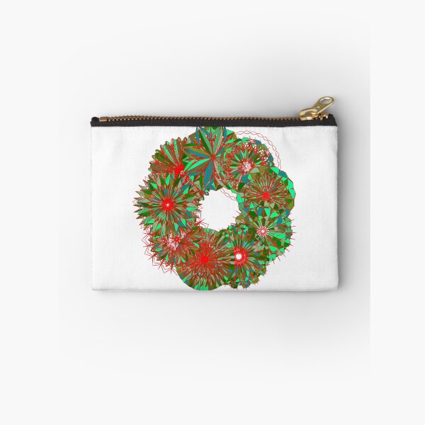 Item preview, Festive green wreath W5 designed and sold by fishpressink.