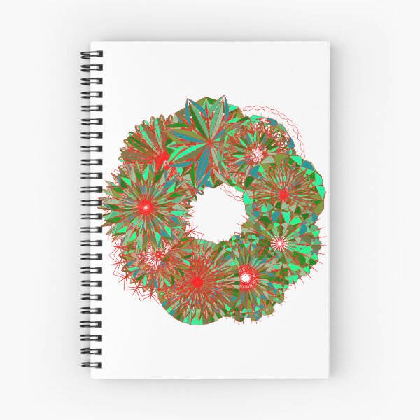 Item preview, Festive green wreath W5 designed and sold by fishpressink.