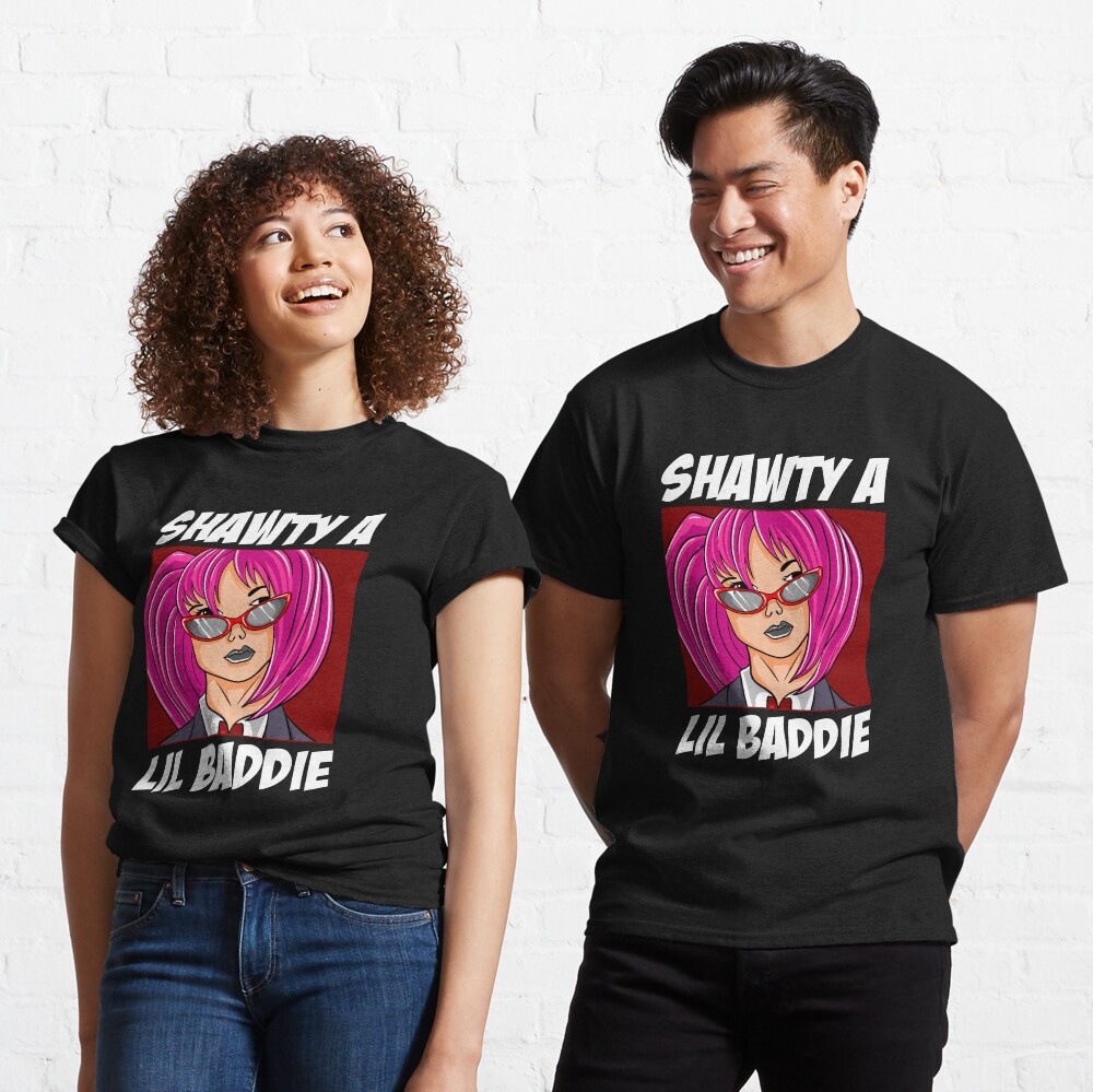 Shawty lil baddie girls saying gift' Women's Vintage T-Shirt