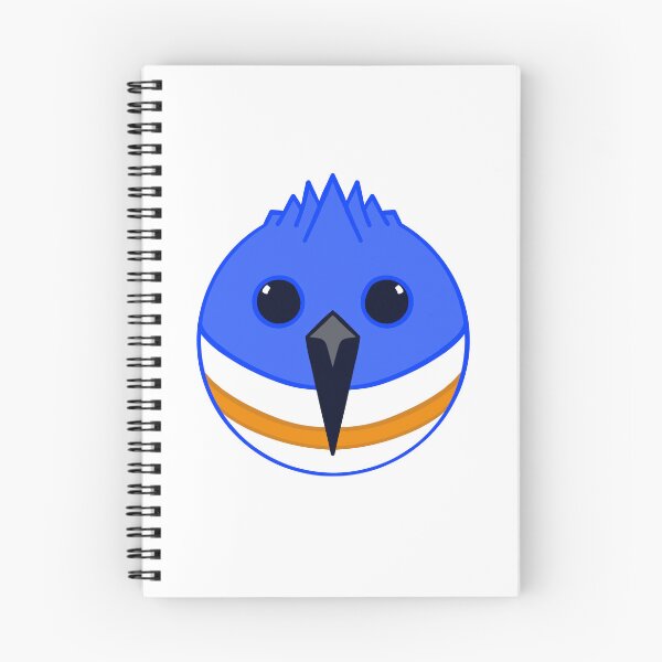 Item preview, Belted Kingfisher Bird Blob designed and sold by Garrart1.