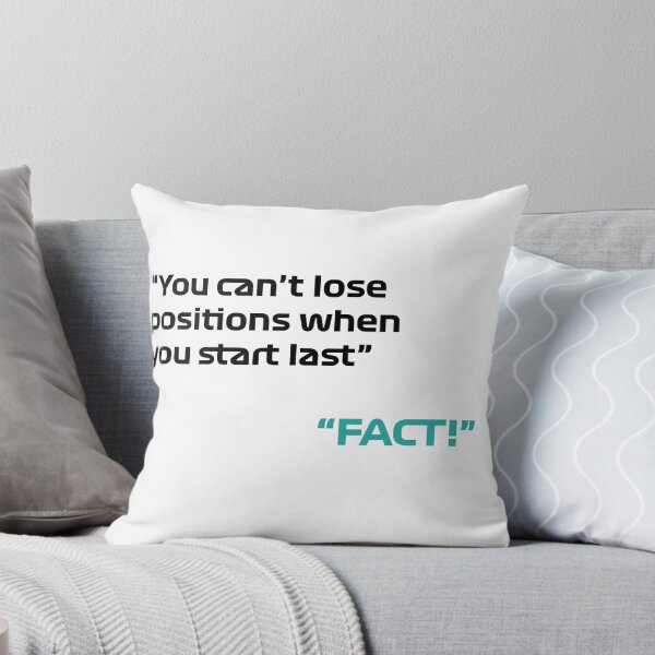 Item preview, Alex Albon & George Russell "You can't lose positions when you start last" "FACT!" designed and sold by jordanliv.