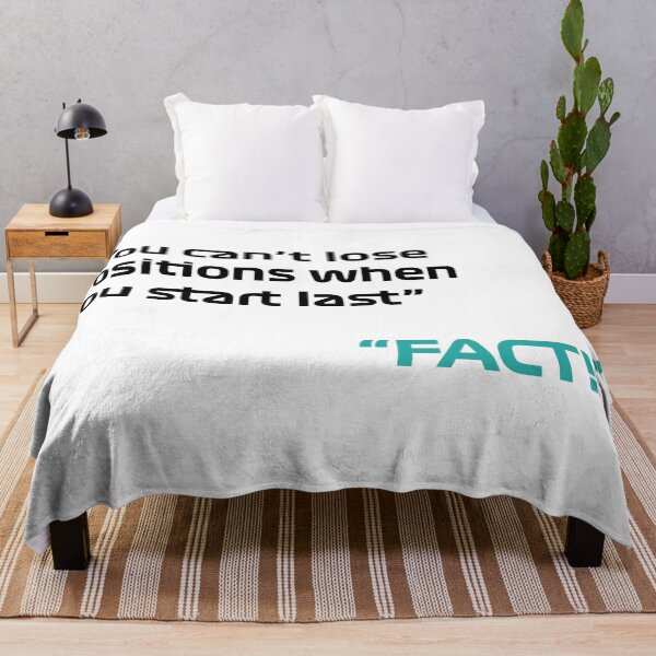 Item preview, Alex Albon & George Russell "You can't lose positions when you start last" "FACT!" designed and sold by jordanliv.
