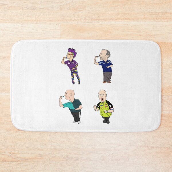 Item preview, Dart players catoon sticker pack designed and sold by FlawlessCheese.