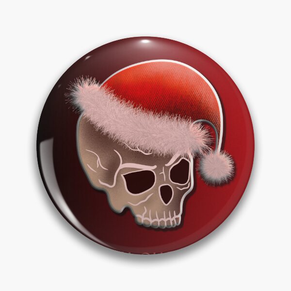 Item preview, santa skull designed and sold by Arzu Abbas.
