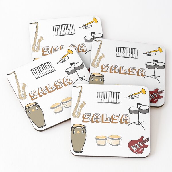 Item preview, Salsa with his instruments designed and sold by NahyArt.