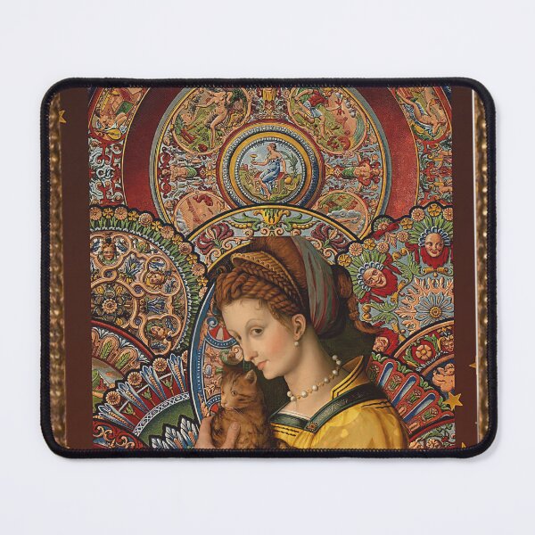 Item preview, The Cat and His Noblewoman designed and sold by Lisa Marie Mercer.