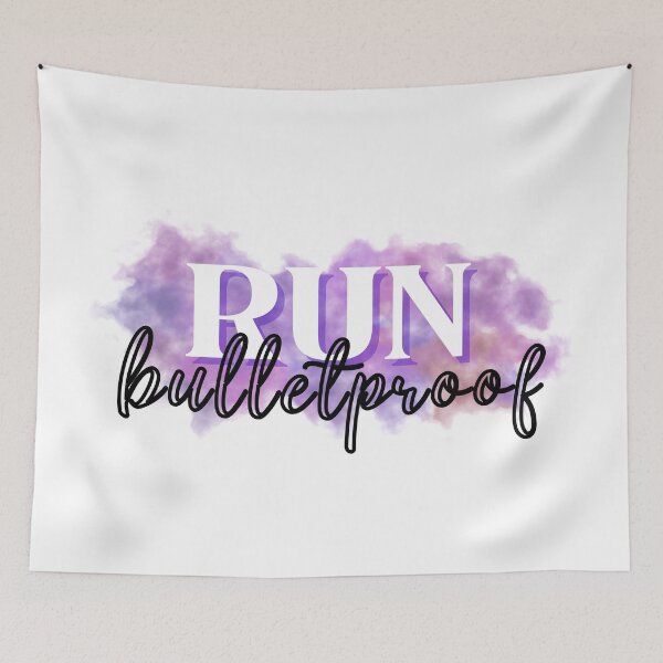 Item preview, "Run Bulletproof" design by TaeMoonic designed and sold by TaeMoonic.